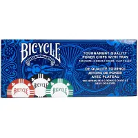 Bicycle - 1006305 - Jeu de Société - Clay Chips - 8 Grams