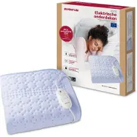 Inventum HN135 - Sous-couverture électrique - 1 personne - 150x80 cm - Polaire - Bleu clair