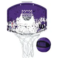 Wilson NBA Team Mini Hoop Sacramento Kings Basketball