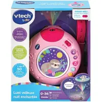 Vtech Veilleuse Lumi Nuit Enchantée Rose
