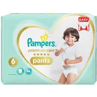 Pampers Premium Care Pants Size 6 culottes de protection jetables 13 - 19 kg 31 pcs