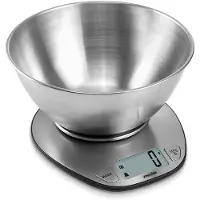 Mesko Ms 3152 Kitchen Scale With Bowl Argenté