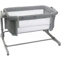 Chicco Next2Me Magic Evo Co-Sleeping Cribble gris foncé