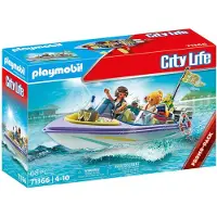 Playmobil city life 71366 mariés et bateau
