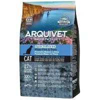 Arquivet Sterilized White Fish And Tuna Cat Food Marron 1.5kg