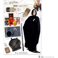 Cinereplicas Harry Potter - Severus Rogue - Planche De 8 Magnets En Mousse