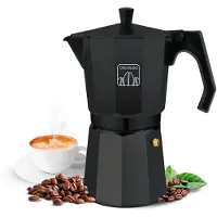 Cecotec Machine à café italienne Cumbia Mokclassic 1200, noire
