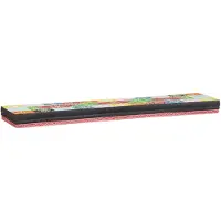 vidaXL Étagères Murales avec étagère 2 pcs Multicolore 100 x 20 x 6 cm