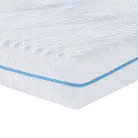 vidaXL Matelas de fermeté moyenne, 120 x 200 cm, blanc