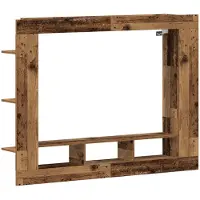 vidaXL Meubles TV, 152 x 22 x 113 cm, bois de récupération, panneaux de particules