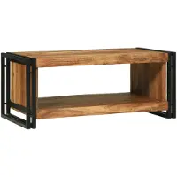 vidaXL Table basse 90X50X38 Cm en bois d'acacia massif Lumarko !