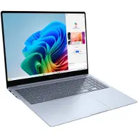 Samsung Ordinateur Portable avec écran tacile Galaxy Book4 Edge 16" Qualcomm Snapdragon 16 Go RAM 512 Go SSD Gris Glacier - Azerty Français
