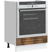 vidaXL Armoire à four Kalmar chêne fumé bois d'ingénierie