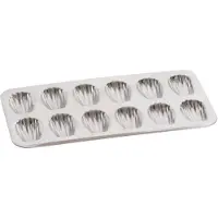 Gobel Moule en fer-blanc - 12 madeleines