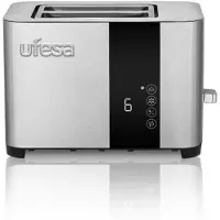 Ufesa Duo Deluxe 850w Grille-pain 2 fentes Argent One Size / EU Plug Argent One Size
