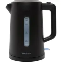 Brabantia Bouilloire - 2200 watts - 1,7 litre - Enroulement du cordon - Arrêt automatique - BBEK1017