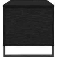 vidaXL Table basse en chêne noir 90X44.5X45 Cm Bois Lumarko !