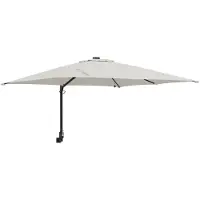 vidaXL Parasol de jardin sable 248,5 x 247,5 x 160 cm