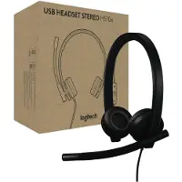 Logitech H570e Wired Usb Type-a Headset Marron