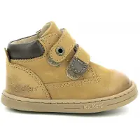 Kickers Bottillons Tackeasy Camel marron