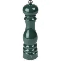 Peugeot Paris U'select Moulin À Poivre Manuel U'select En Bois Laqué, Vert Forêt, 22 Cm - 9in