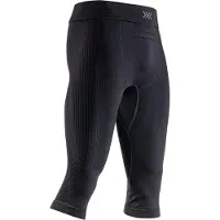 X-Bionic Mightywool 3/4 Base Layer Pants Noir S Homme