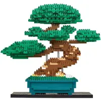 Bandai Nanoblock Bouwset Bonsai Deluxe - 1130st.