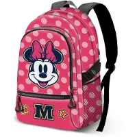 KARACTERMANIA - Plecak Disney Minnie 44cm Premium Adaptacyjny do Szkoły i Codziennych Wypraw