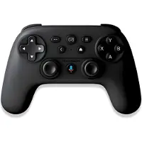 Thomson Gamepad 400A - Contrôleur de jeu Bluetooth pour TV et PC, fonction d'assistant vocal, fonction de recherche de contenu et de lecture