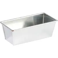 Gobel Cake Plié Bordé Sur Fil - Fer Blanc - 270 X 105 Mm Ext / 242 X 77 Mm Int - H80 Mm