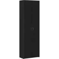 vidaXL Cabinet de Bureau Chêne noir 60 x 32 x 190 Bois d'ingénierie