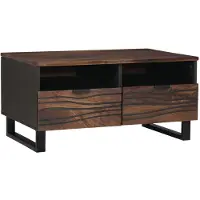 vidaXL Table basse - 80X54X40 Cm en bois de manguier massif Lumarko !