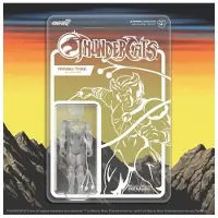 Super7 Thundercats Reaction Tygra Clear 10 Cm Figure Clair