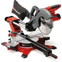 Einhell Scie à onglet radiale sans fil – TE-SM 36/10 L Li-Solo – 36 V – Lame Ø 254 mm – Laser + LED – Power X-Change