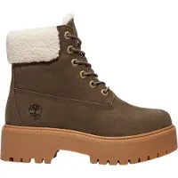 Timberland Stone Street Mid Warm Lined Waterproof Boots Marron EU 37 Femme