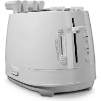 De'Longhi Grille-pain 2 tranches DeLonghi CTLAP2203.W Blanc 550 W Vendu en catégorie B 8004399762855