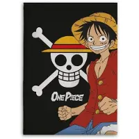 One Piece - Couverture Flanelle 110x150cm - Luffy