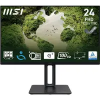 MSI Écran PC Pro MP245PG 24" 100 Hz Full HD Noir
