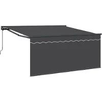 vidaXL Store rétractable anthracite 300 x 250 cm