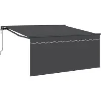 vidaXL Store rétractable anthracite 300 x 250 cm