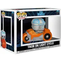 Funko POP! Figurka POP! Rides Deluxe Tron z motocyklem 9 cm - (1982)