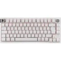 Corsair Clavier Gaming Azerty Français sans fil mécanique K65 Plus Wireless Bluetooth Blanc givré