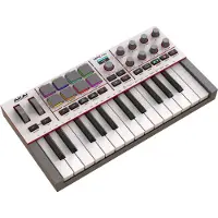 Akai Professional MPK Mini MK4 MIDI Keyboard Grey with Subzero Bag