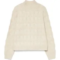 Vero Moda Pull-over 'VMMaglieria' blanc cassé