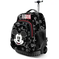 KARACTERMANIA Disney Mickey Mouse Year 47x32x27 Cm 40.60l Wheeled Backpack Noir Enfants