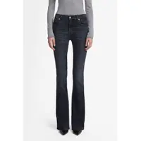 7 for all mankind pour femme. 7U030C341NS Jean bootcut marine (25), Casuel, Coton, Denim