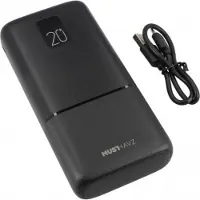 Musthavz 20W Alimentation électrique Powerbank 20,000 mAh black - MHPWRPD20A004BLK