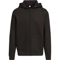 Urban Classics Basic Full Zip Sweatshirt Noir S Homme