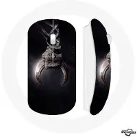 MANIACASE Souris Sans Fil - Batman - Moon Knight - USB Wifi Inclus - Compatible Mac et PC - Noir