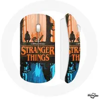 MANIACASE Souris Sans Fil Stranger Things The Upside Down Couverture des amis